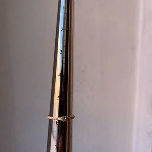 Elisa Solomon 18K Rose Gold Diamond Anna Karenina Marquise Ring